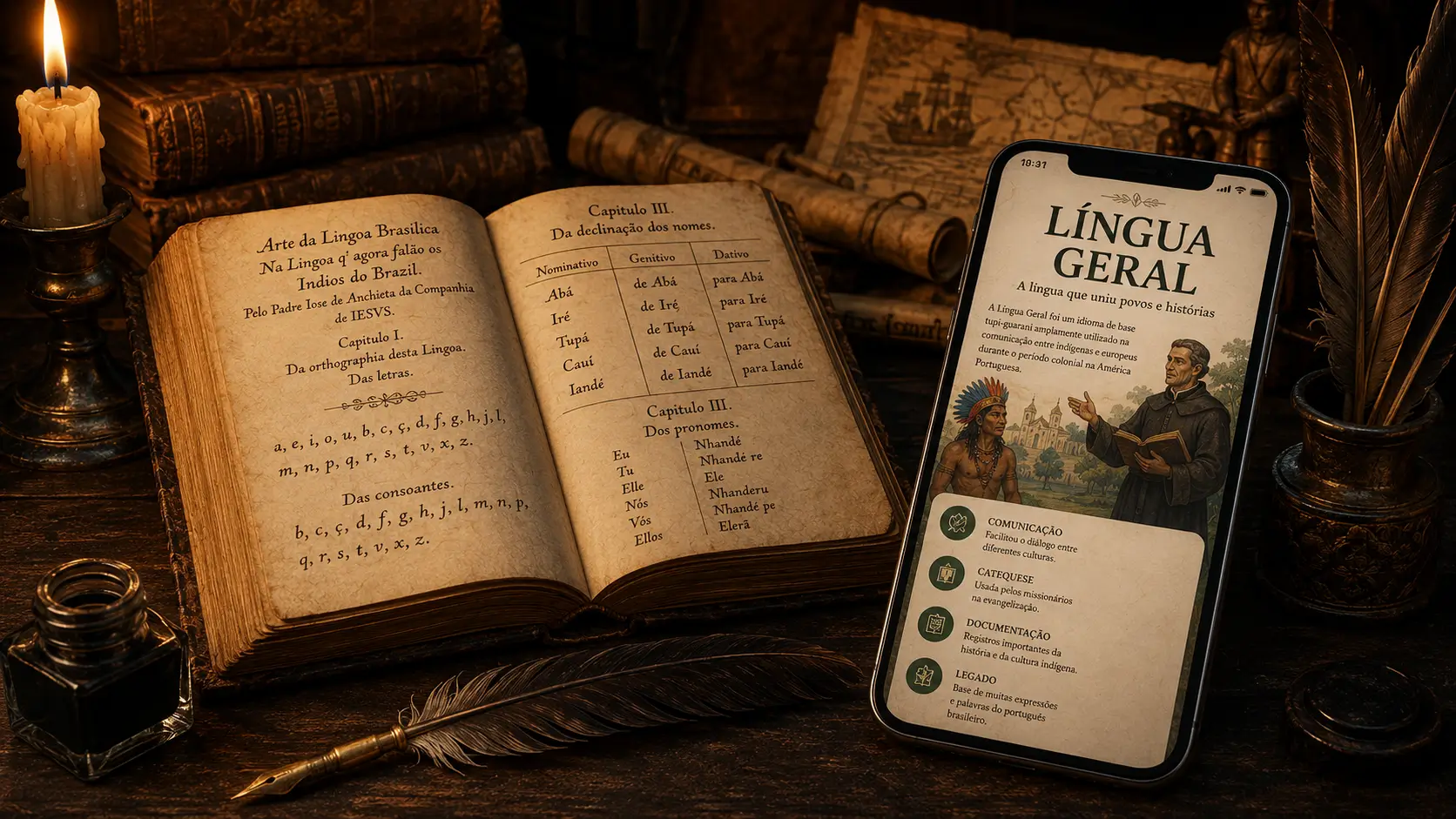 O dicionário jesuíta de Anchieta e a gramática da Língua Geral