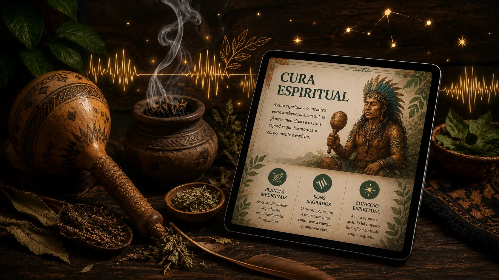 O papel do Pajé na cura espiritual