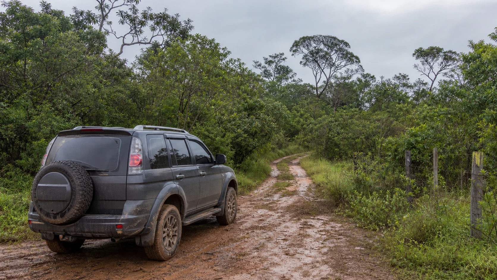 Regras para entrada de veículos 4x4 em terras de preservação