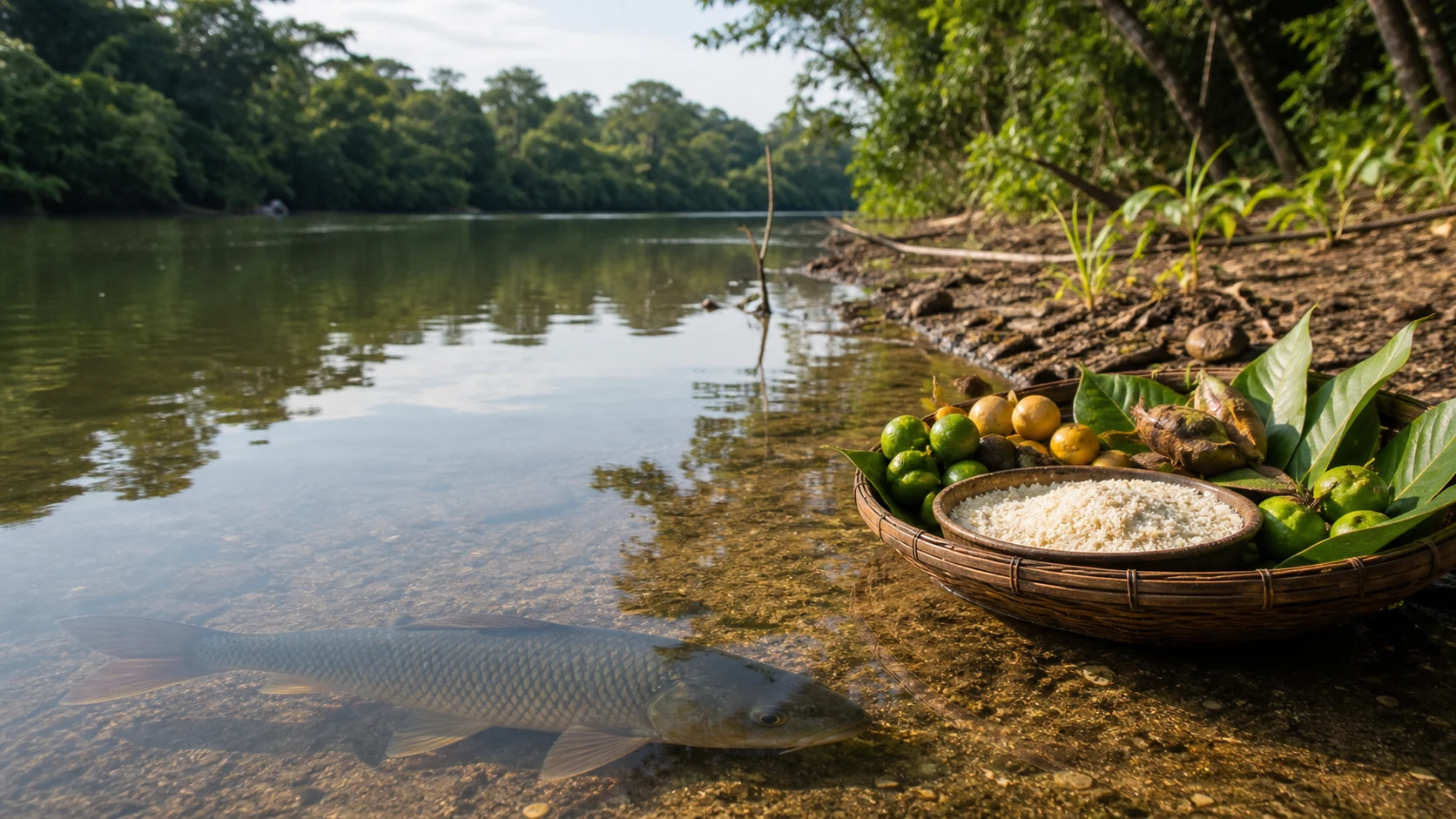 Uauiá Peixe Sagrado em Lendas de Fartura e Partilha